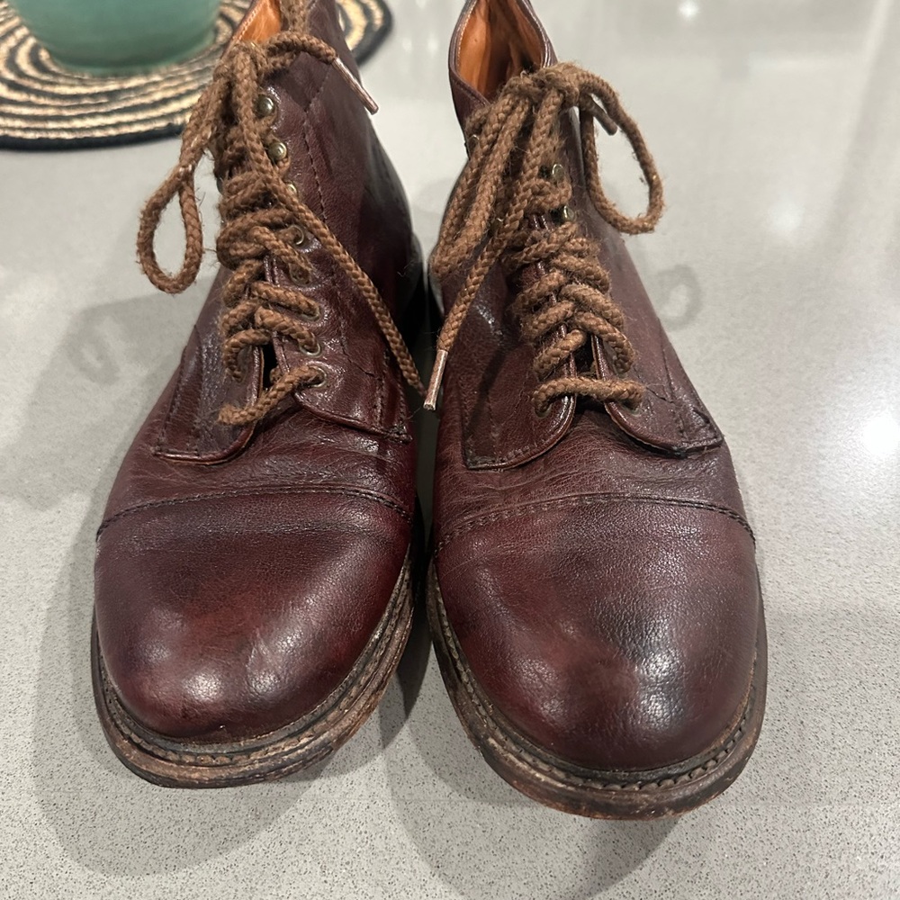 Men's Frye Leather Lace-Up Chukka Boots